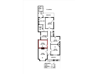 Room 3 / 219 East Terrace, Adelaide