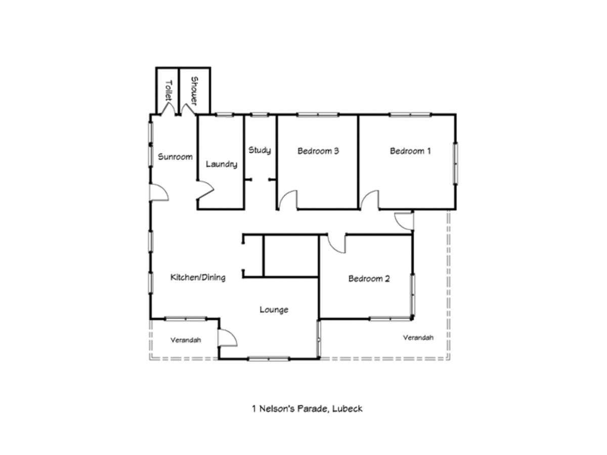 1 Nelson's Parade, Lubeck