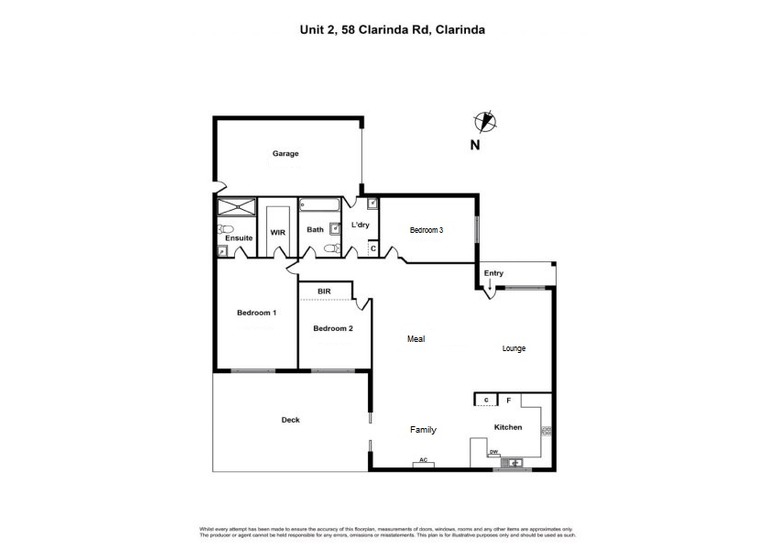 2 / 58 Clarinda Road, Clarinda
