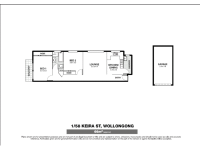 1 / 58 Keira St, Wollongong