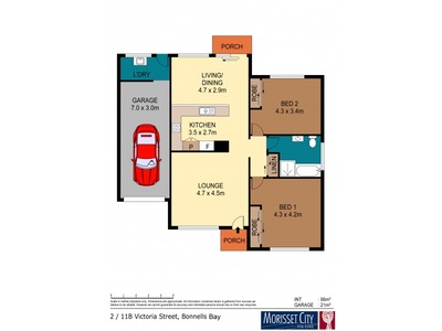 2 / 11B Victoria Street, Bonnells Bay