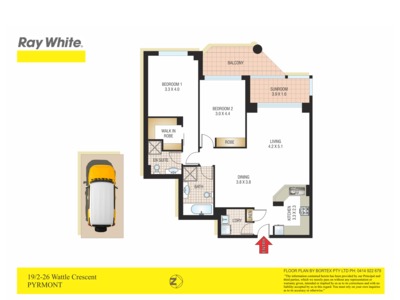 19 / 2-26 Wattle Crescent, Pyrmont