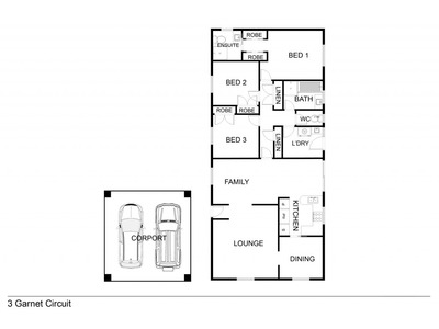 3 GARNET CIRCUIT, Wodonga