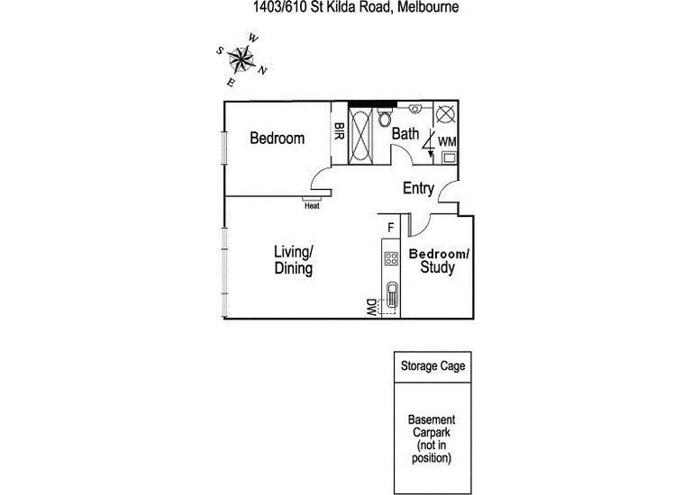 1403 / 610 St Kilda Road, Melbourne
