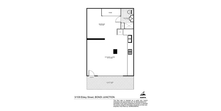 3 / 108 Ebley Street, Bondi Junction