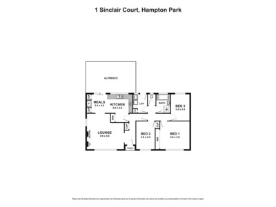 1 Sinclair Crt, Hampton Park