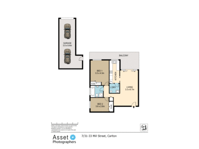 7 / 31-33 Mill St, Carlton