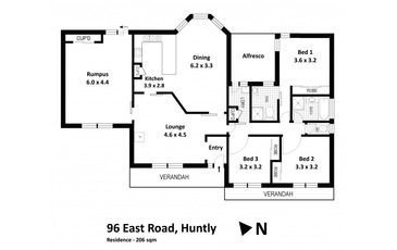 96 East Road, Huntly