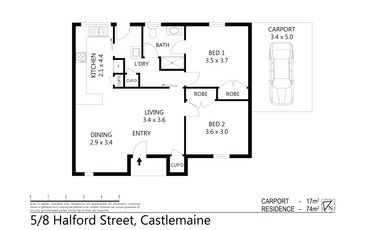 5 / 8 Halford Street, Castlemaine