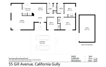 55 Gill Avenue, California Gully