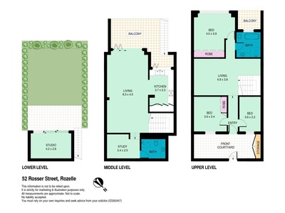 52 Rosser Street, Rozelle