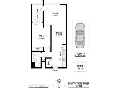 B716 / 444 Harris Street, Ultimo